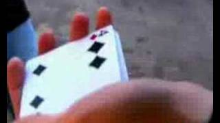 DAVID BLAINE BEST CARD TRICK EVER [upl. by Noraf]