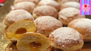 Krapfen sofficissimi Bombe Fritte Berliner Bomboloni con questa ricetta mangerai nuvole golose [upl. by Naor]