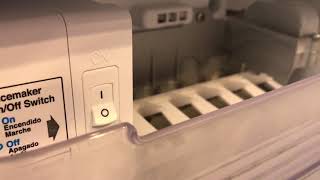 LG French Door refrigerator ice maker no ice [upl. by Elli]