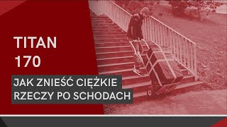 Jak znieść ciężkie rzeczy po schodach  schodołaz towarowy [upl. by Kroo]