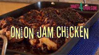 Roast Chicken with Onion Jam This roast chicken recipe with sweet and sour onion jam is a winner [upl. by Ijic]