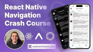 React Navigation Tutorial for Beginners  Complex Navigation Flows with React Native [upl. by Enyedy400]