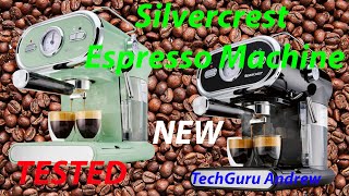 Silvercrest Espresso Machine SEM 1100 E1 [upl. by Neved]