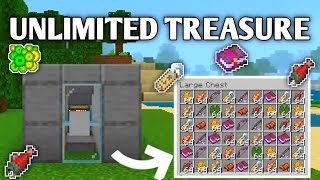 Easiest AFK Fish Farm Tutorial in Minecraft Bedrock 120 [upl. by Turley564]