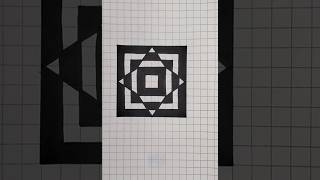 08 August 2024  Graph paper drawing  Easy drawing tutorial shorts art 3d [upl. by Zared]