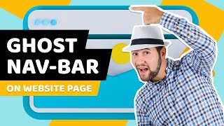 How to Create Ghost Website Navigation Bar [upl. by Nell]