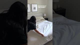 How to fold a fitted sheet [upl. by Htebazileharas603]