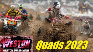 Weston Beach Race Quads amp Sidecars 2023 [upl. by Ronny]