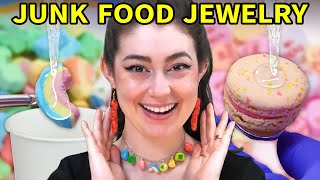 DIY Resin Junk Food Jewelry [upl. by Persson]