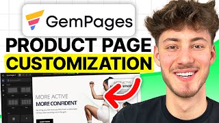 GemPages Product Page Customization Tutorial 2024 StepbyStep [upl. by Thorne]