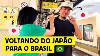 Voltando do Japão para o Brasil [upl. by Ahsikar319]