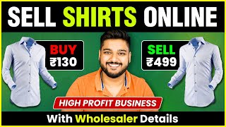 Sell Shirts Online  High Profit Business Ideas  Social Seller Academy [upl. by Ahsikad]