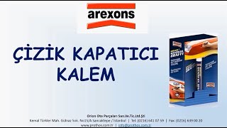 AREXONS ÇİZİK KAPATICI KALEM [upl. by Petite]