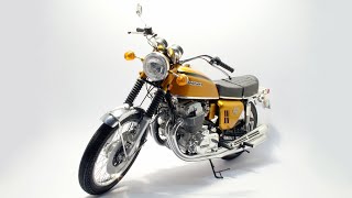 Building and superdetailling the 16 Tamiya Honda CB 750 Four [upl. by Adnaram126]