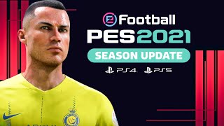 PES 2021  Next Season Patch 2024  UPDATE OPTION FILE 2024 PS4 PS5 PC [upl. by Nevs157]