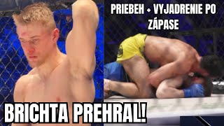 LEO BRICHTA PREHRAL  PRIEBEH ZÁPASU A VYJADRENIE BRICHTU Brichta vs Mircea KSW [upl. by Nam]