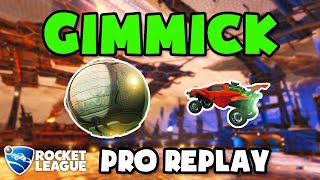 Gimmick Pro Ranked 2v2 POV 215  Rocket League Replays [upl. by Ahsekan]