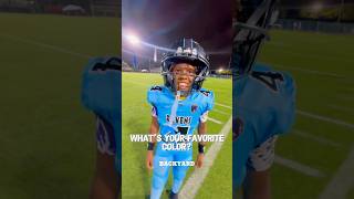 Hey yo 7👋 What’s your favorite color👀 blur blurr blurred touchdown football footballshorts [upl. by Eednim]