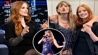 Jessica Chastain reveals the ‘sweetest’ gift Taylor Swift gave her after they first met [upl. by Blake]