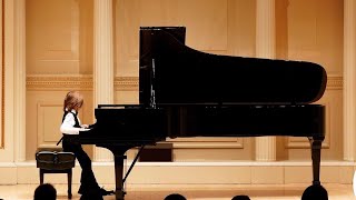 Stelios Kerasidis 5yo Carnegie Hall plays Chopin valse la minor [upl. by Nnylharas]