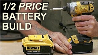 20V Dewalt Battery Rebuild  Upgrade for 12 Price [upl. by Liagiba228]