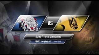 Linköpings HC  Skellefteå AIK 31  SHL Highlights  20141115 [upl. by Remle]