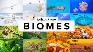 11 Types of Biomes and Their Animals with Maps [upl. by Essy463]