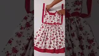 Beautiful Floral Frock Design 2024  Easy Cut amp Simple Sew [upl. by Minnie]