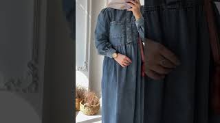 Denim gown dm for order 9567628594 gown onlineshopping shortsyoutube ytshort [upl. by Danforth97]