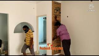 How to install polygranite sheet work process [upl. by Shakti491]