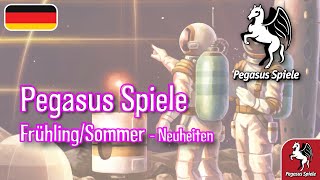 Neuheiten Sommer 2022 DE Talkrunde mit Peter Klaus und Ronja  Pegasus Spiele [upl. by Else]