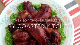 Honey Soy Chicken Nibbles Recipe [upl. by Onida]