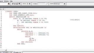 VHDL BASIC Tutorial  FORLOOP and WHILELOOP [upl. by Fachanan]