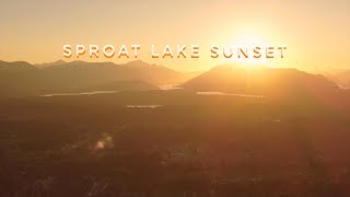 Sproat Lake Sunset [upl. by Osicran]