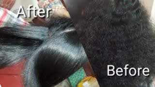 FRAMESI SILIS hair rebonding video in urdunazia bilal [upl. by Bronnie]