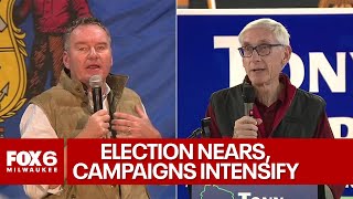 Wisconsin governors race election nears campaigns intensify  FOX6 News Milwaukee [upl. by Murrah]