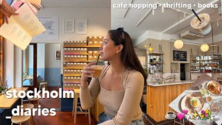 living in stockholm 💌 cafe hopping thrifting ampfriends 📚 [upl. by Israel]