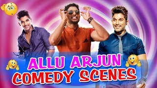 Sarrainodu l DJ l Son of Satyamurthy l Main Hoon Lucky The Racer l Allu Arjun Best Comedy Scenes [upl. by Eittap]