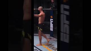 Devastating Knock Out Punch By Khamzat Chimaev Ended Fight In Round 1 ufc mma shorts fighting [upl. by Latsyrd601]