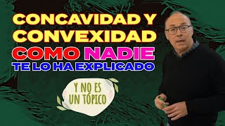 📌 CONCAVIDAD y CONVEXIDAD PUNTOS de INFLEXIÓN de una FUNCIÓN 🔹 con rigor y detalle 🔹 matematicas [upl. by Heater]