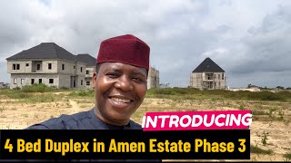 Amen Estate Phase 3  House For Sale in Ibeju Lekki Lagos Nigeria  Update [upl. by Ainer]