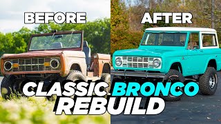 Full Build Restoring A Classic Bronco With A Modern Twist [upl. by Ivey]