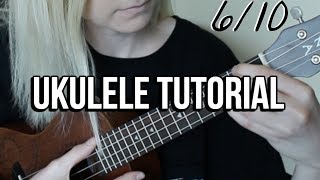 610 Dodie Clark  EASY UKULELE TUTORIAL [upl. by Moran]