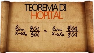 Teorema di Hopital  Spiegazione ed esempi di applicazione [upl. by Ytsirt]