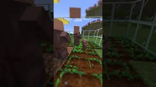 This is the BEST Automatic Villager Farm for Minecraft 121 in Java and Bedrock Edition shorts [upl. by Naharba]