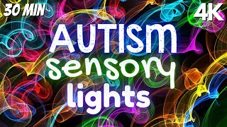 Autism Calming Music Neon Soothing Lights [upl. by Azaria994]