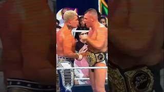 Cody Rhodes vs Gunther Crown Jewel wwe wrestling trending shorts shortsfeed [upl. by Aseen]