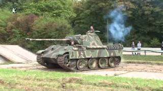 Panzer Panther im Gelände German Tank in Motion 2009 Trier [upl. by Grizel857]