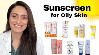 Sunscreen for Oily Skin  Recommendations Oily  acne prone oily sensitive skin  Dermatologist [upl. by Arodal]