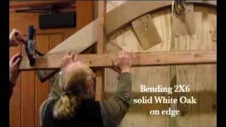 Extreme Wood Bending 6quot thick White Oak [upl. by Walling]